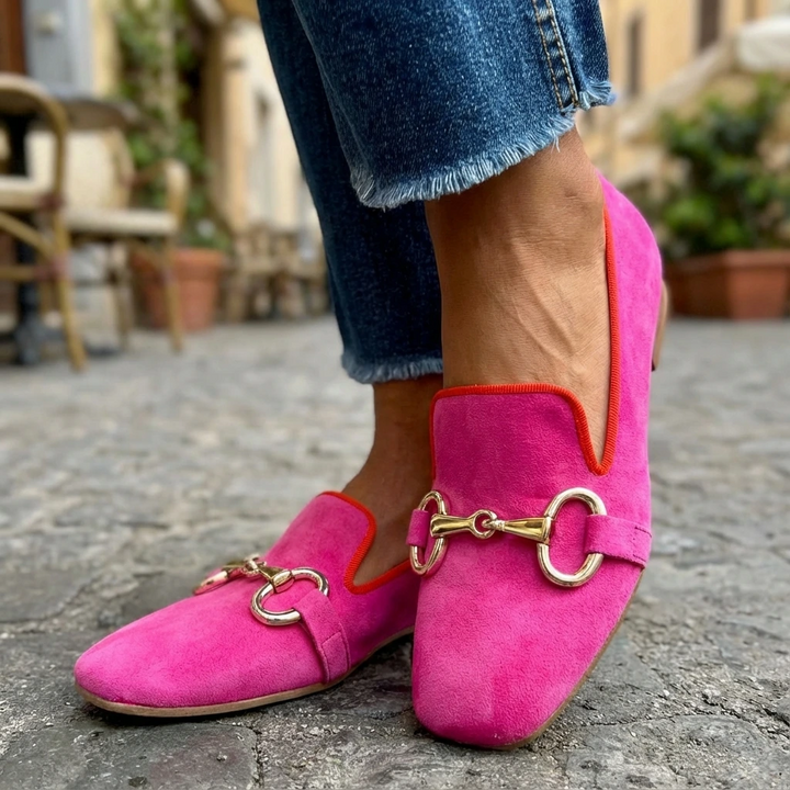 Women’s Orthopedic Buckle Loafers for Everyday Comfort