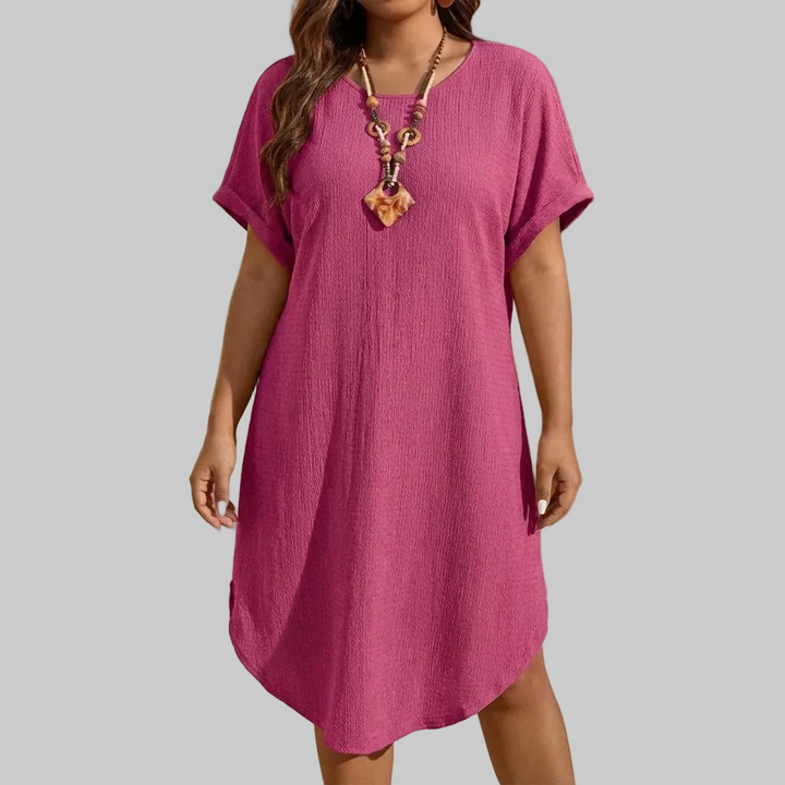 Marina | Women’s Relaxed Shift Midi Dress