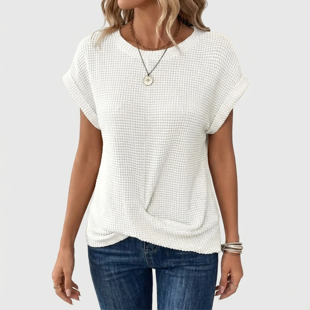 Women's Casual V-Neck Top For Everyday Comfort