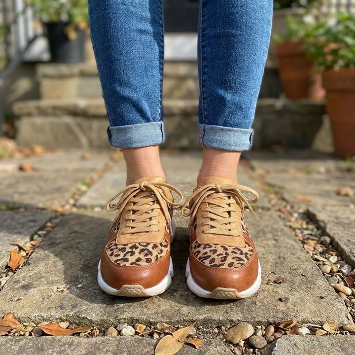 Nala | Women’s Leopard Print Comfort Sneakers
