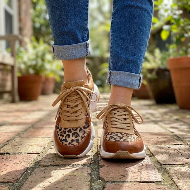 Nala | Women’s Leopard Print Comfort Sneakers