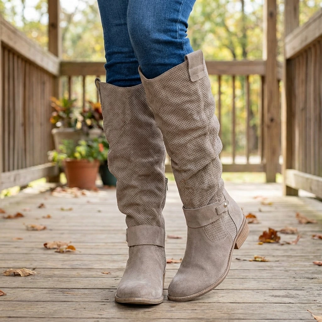 Women’s Orthopedic Slouchy Knee-High Boots