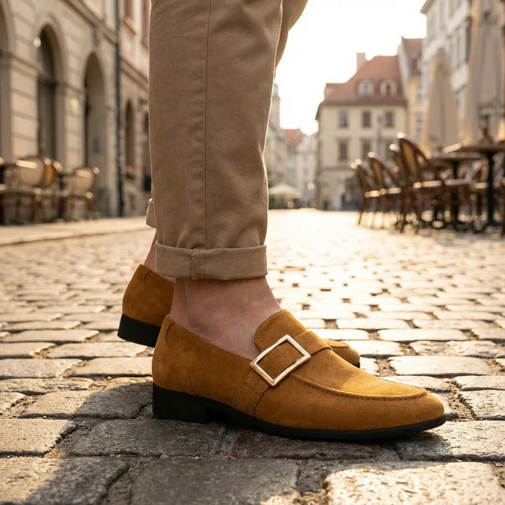 Orthopedic Classic Buckle Loafers