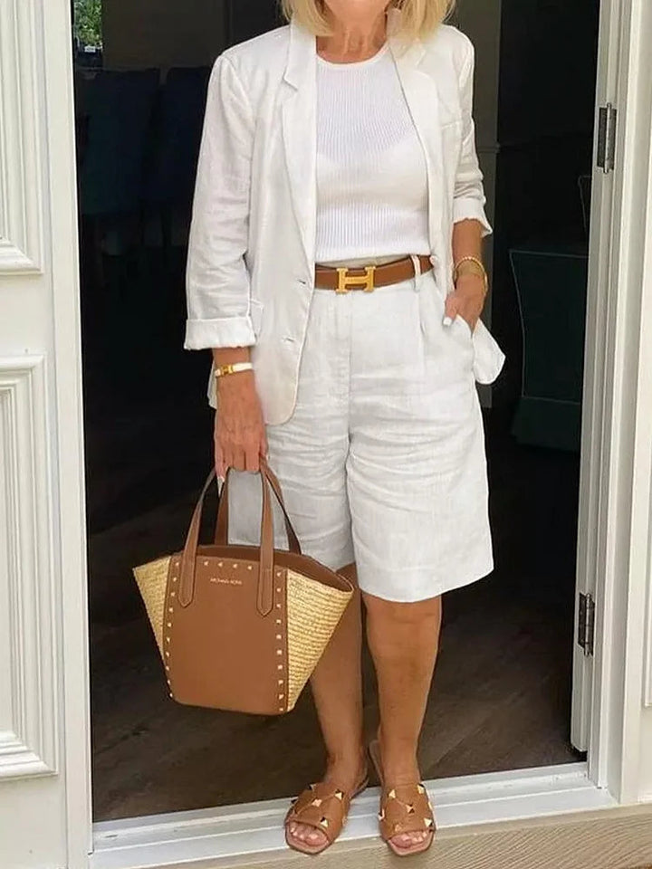 Vivienne | Tailored Blazer & Shorts Set