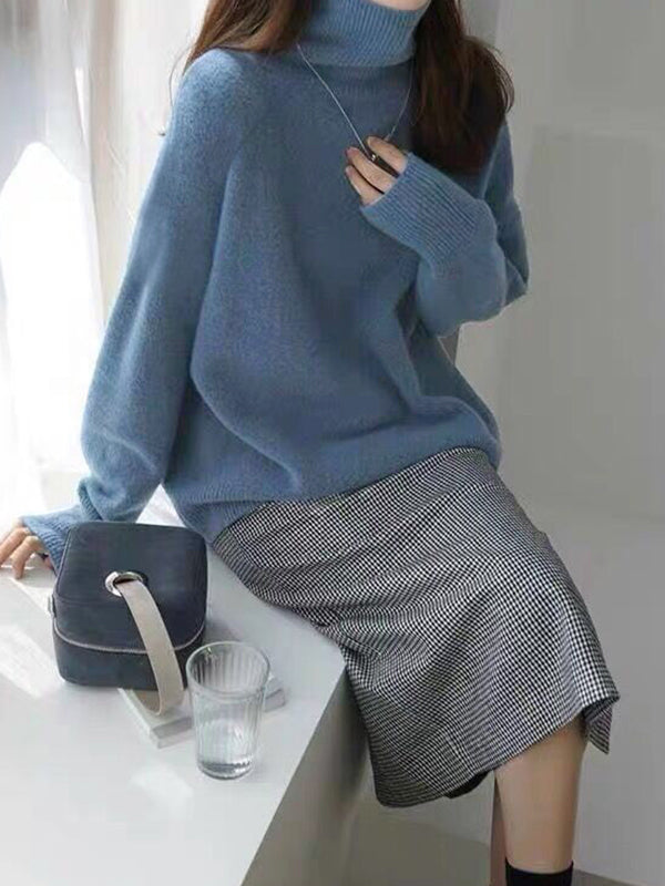 Cozy Knit Turtleneck Sweater