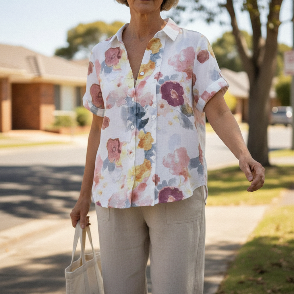 Alviera | Women’s Floral Lightweight Summer Top