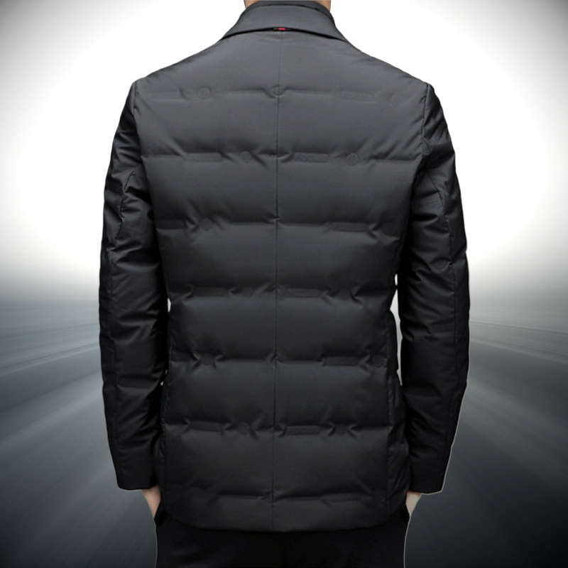 Men’s Quilted Tailored Blazer Jacket