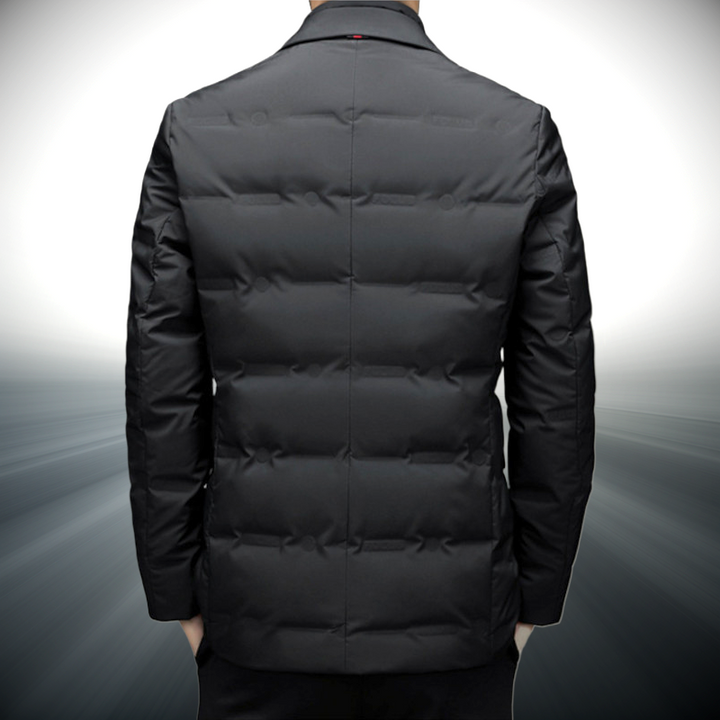 Men’s Quilted Tailored Blazer Jacket