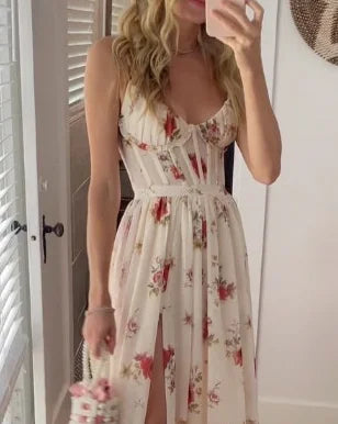 Juliette | Romantic floral maxi dress