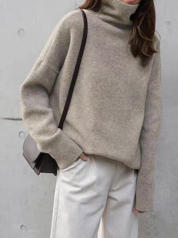 Cozy Knit Turtleneck Sweater