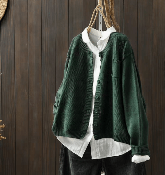 Mirelle | Vintage Button-Up Cardigan