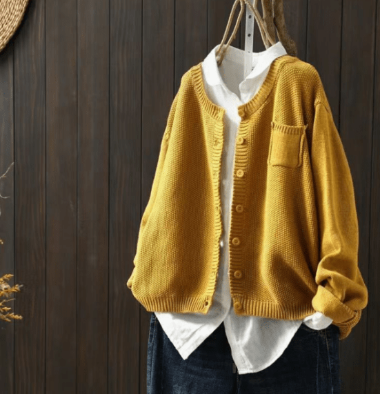 Mirelle | Vintage Button-Up Cardigan