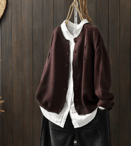 Mirelle | Vintage Button-Up Cardigan