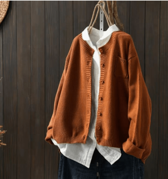 Mirelle | Vintage Button-Up Cardigan