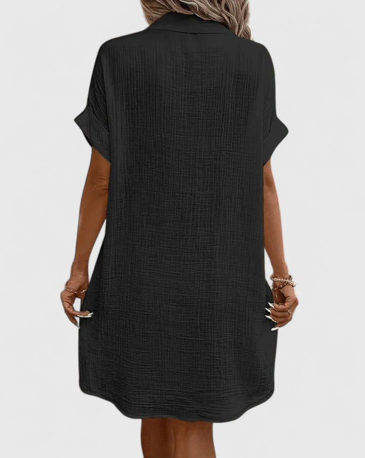 Rhea | Relaxed Button-Down Summer Dress
