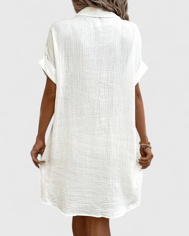 Rhea | Relaxed Button-Down Summer Dress