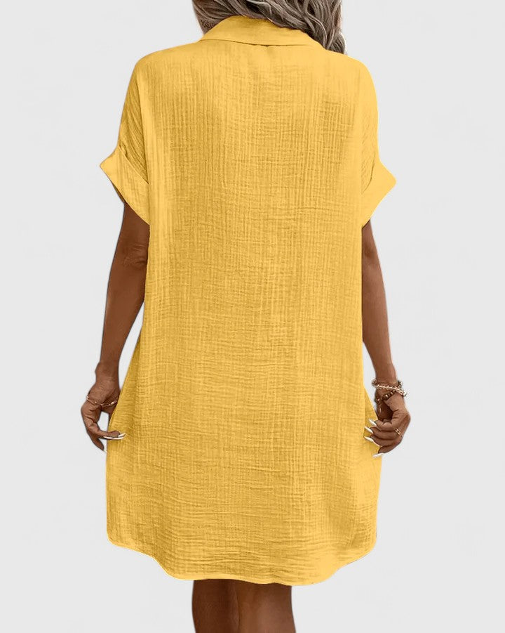 Rhea | Relaxed Button-Down Summer Dress