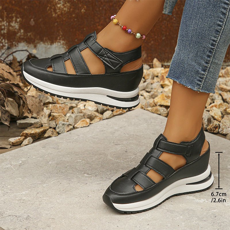 Elenora | Sporty Platform Sandals