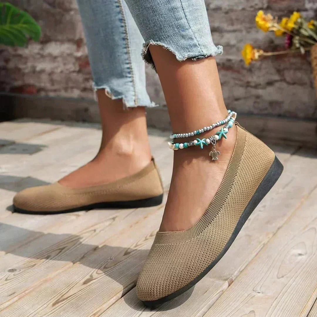 Sabrina | Minimalist Comfort Slip-On Flats