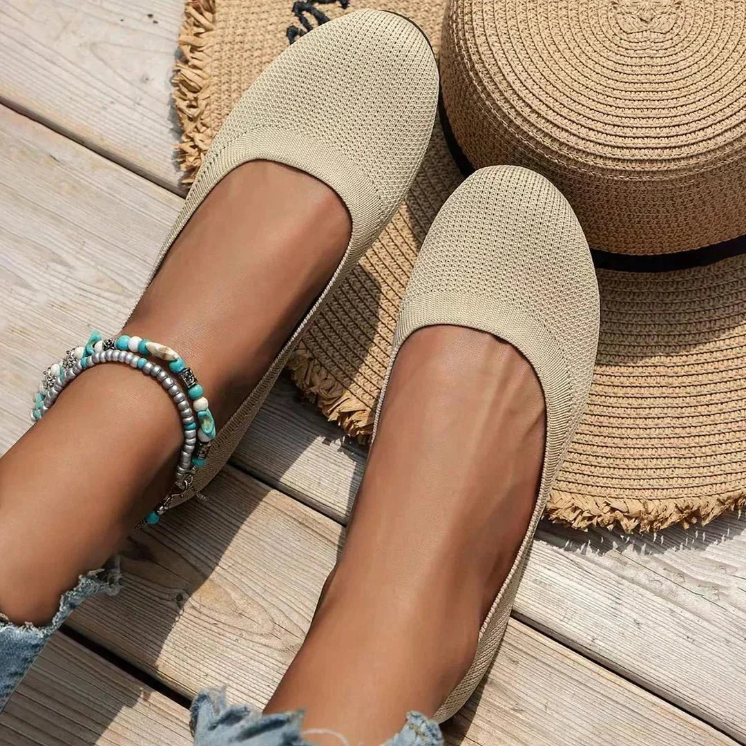 Sabrina | Minimalist Comfort Slip-On Flats