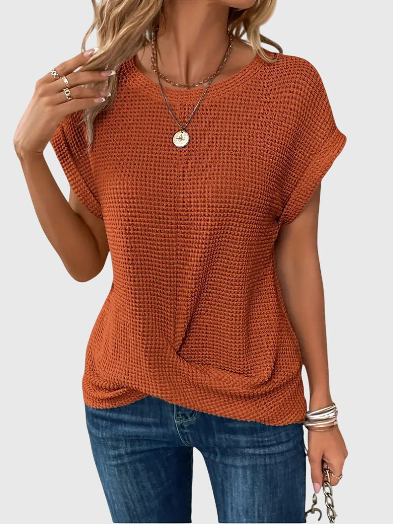 Women's Casual V-Neck Top For Everyday Comfort