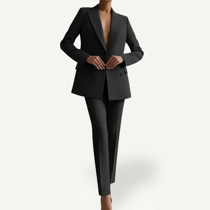 Velmirae | Women’s Sleek Power Tailored Suit Set