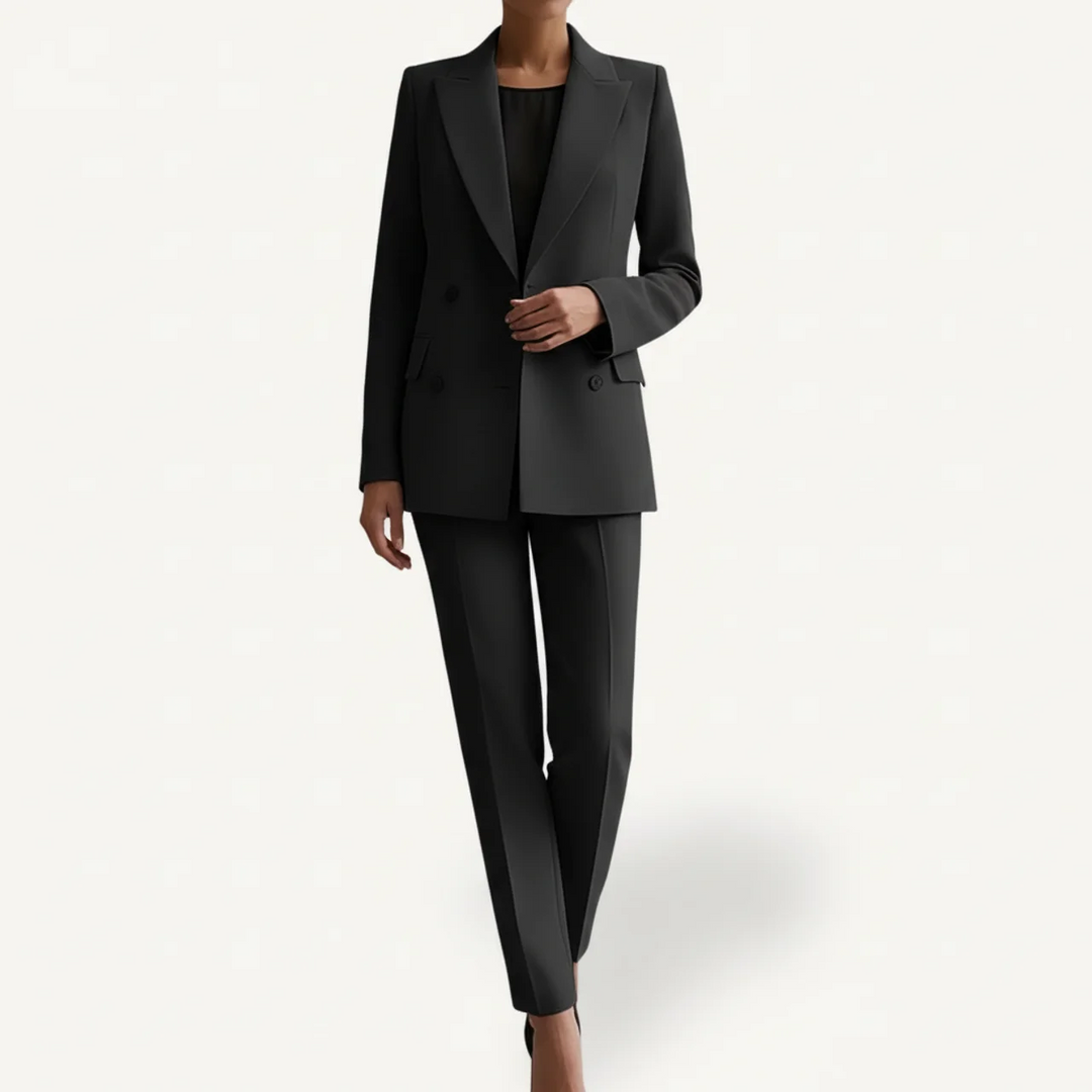 Velmirae | Women’s Sleek Power Tailored Suit Set