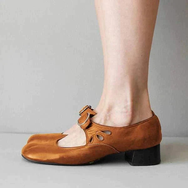 Mirelle | Elegant Buckled Comfort Shoes