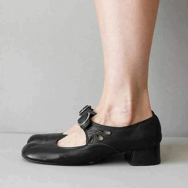 Mirelle | Elegant Buckled Comfort Shoes
