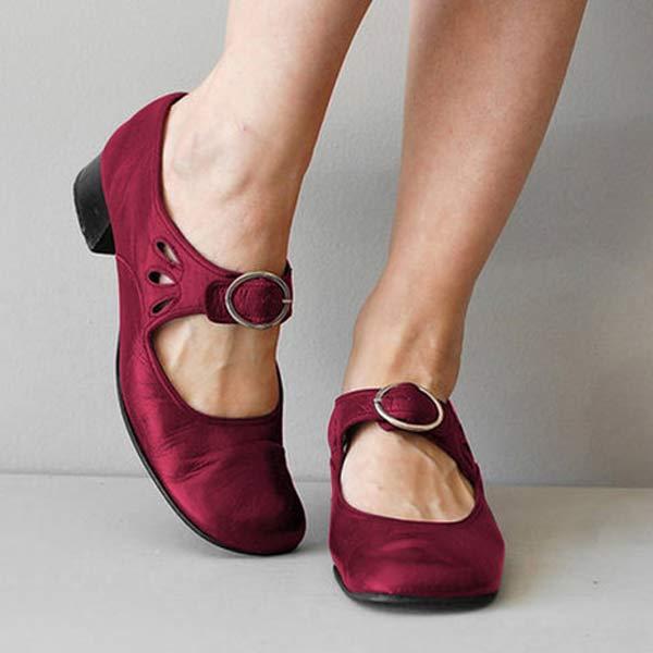 Mirelle | Elegant Buckled Comfort Shoes