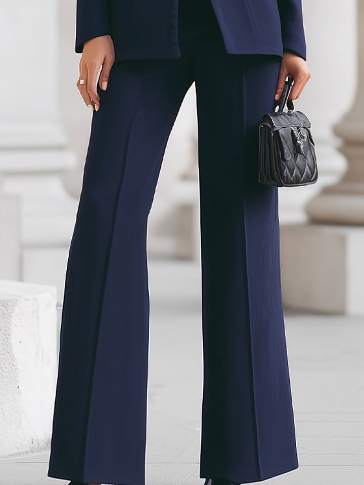 Sterling | Women’s Stand Collar Tailored Executive Pantsuit