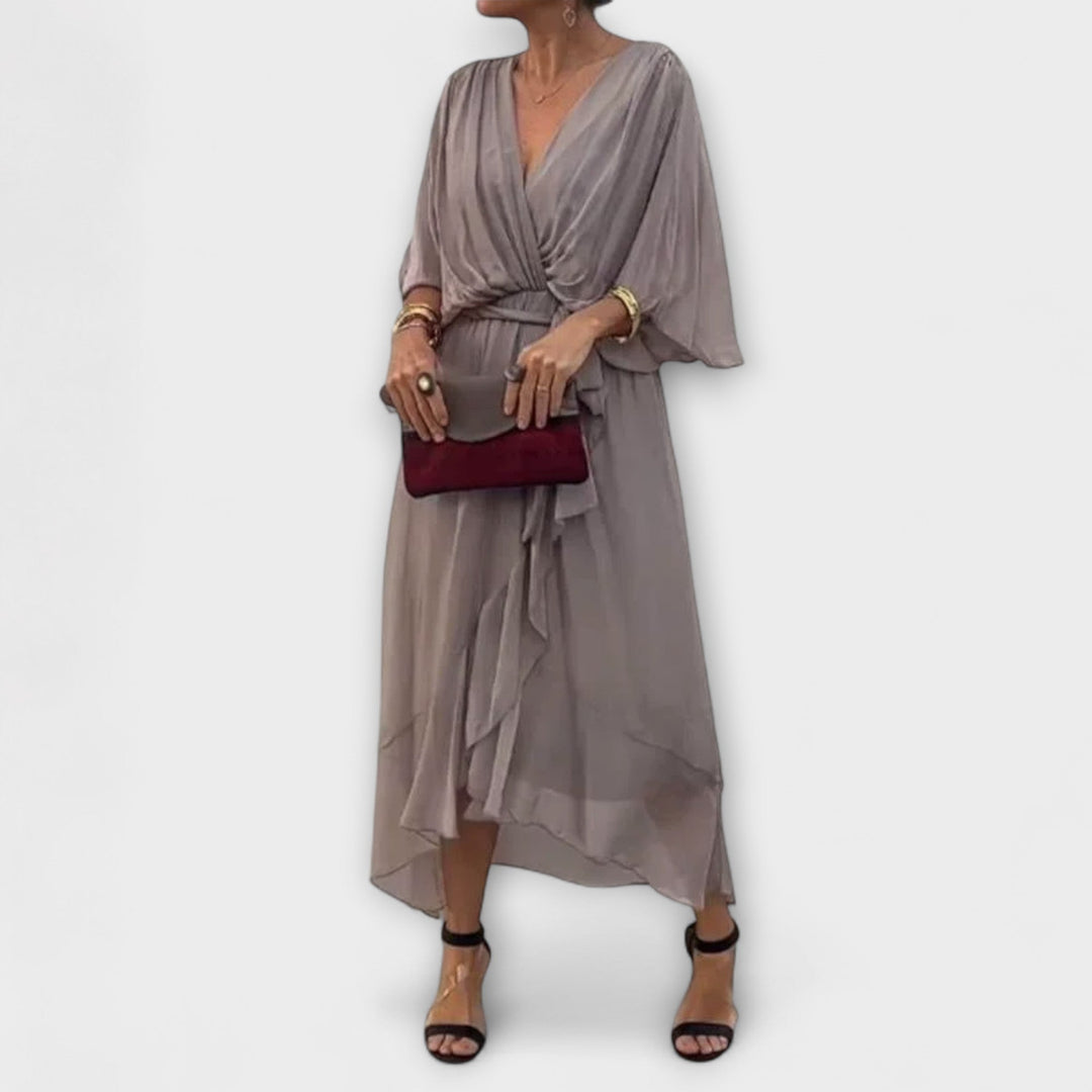 Sofia | Elegant Flow Midi Dress