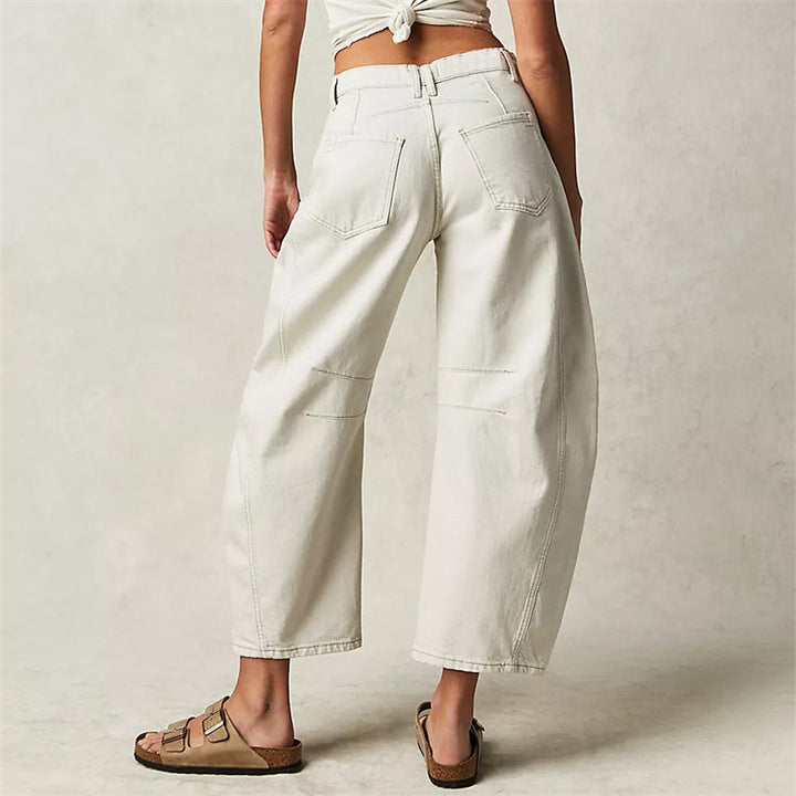 Relaxed Straight-Leg Pants