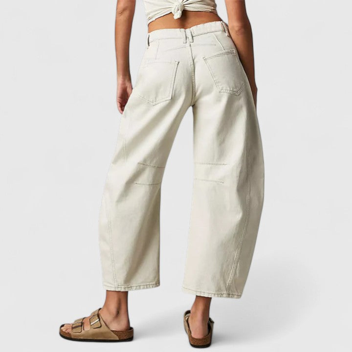 Reese | Relaxed Wide-Leg Denim Pants