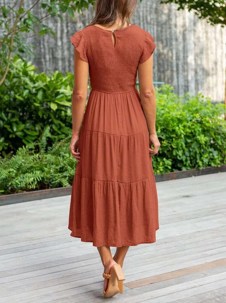 Zerella | Elegant Tummy Control Midi Dress