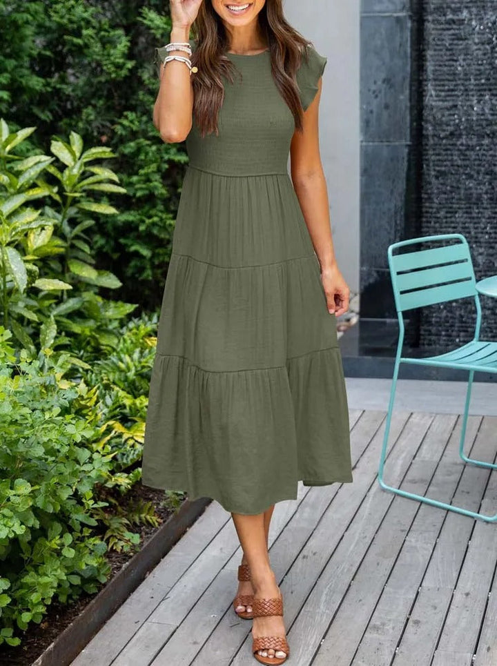 Zerella | Elegant Tummy Control Midi Dress