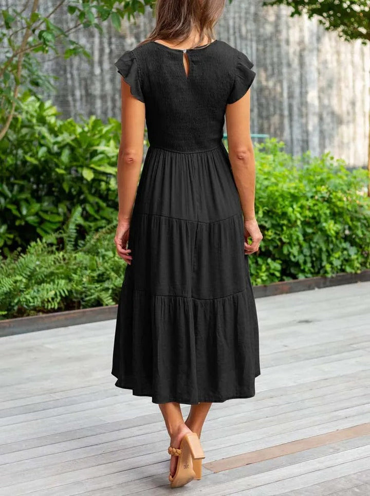 Zerella | Elegant Tummy Control Midi Dress