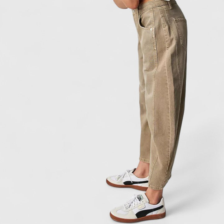 Reese | Relaxed Wide-Leg Denim Pants