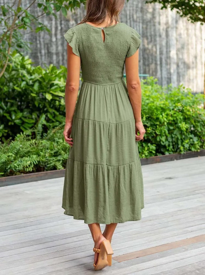Zerella | Elegant Tummy Control Midi Dress