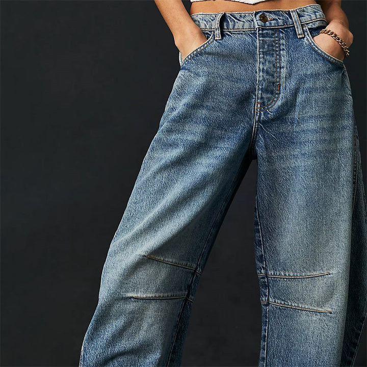Relaxed Straight-Leg Pants