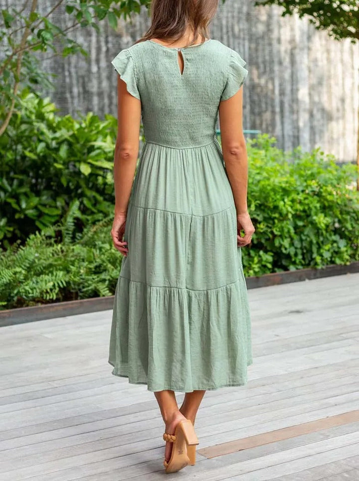 Zerella | Elegant Tummy Control Midi Dress