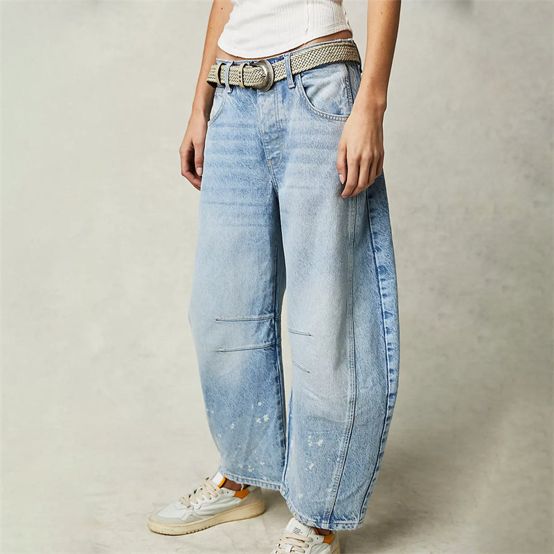 Relaxed Straight-Leg Pants