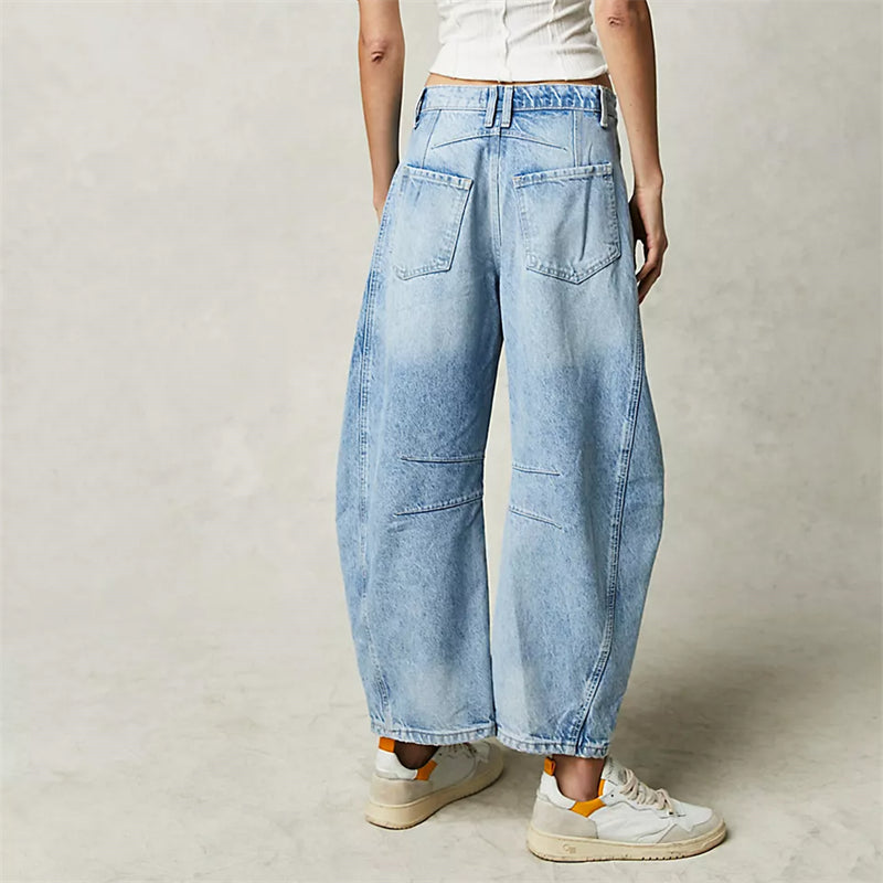 Relaxed Straight-Leg Pants