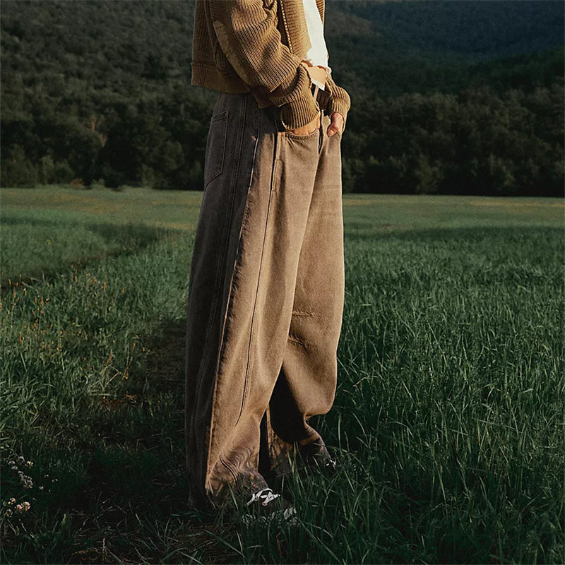 Relaxed Straight-Leg Pants
