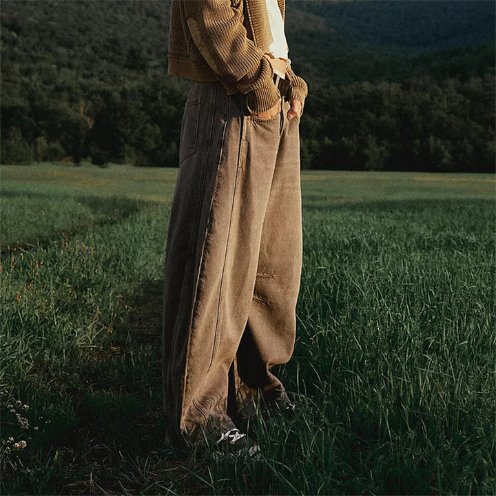 Relaxed Straight-Leg Pants