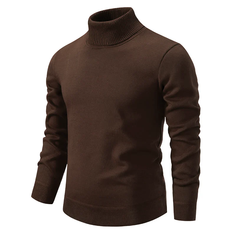 Modern Turtleneck Knit Sweater