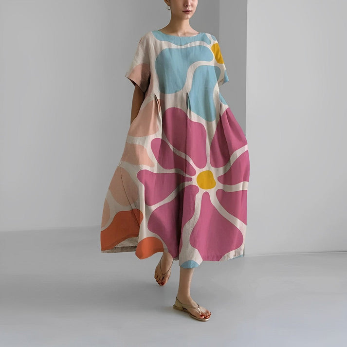 Floral Flowing Spring Dress