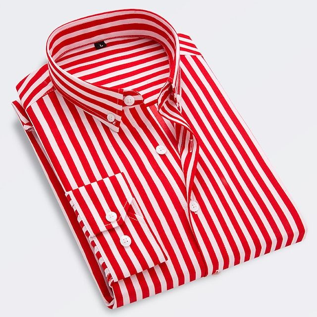 Mateo | Men’s Vertical Stripe Lightweight Coastal Button-Down