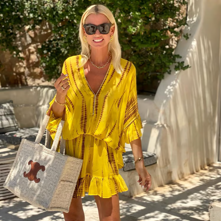 Solea | Boho-Chic Summer Mini Dress