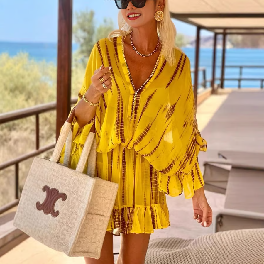 Solea | Boho-Chic Summer Mini Dress